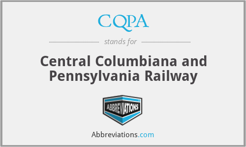 What does CQ PA stand for?
